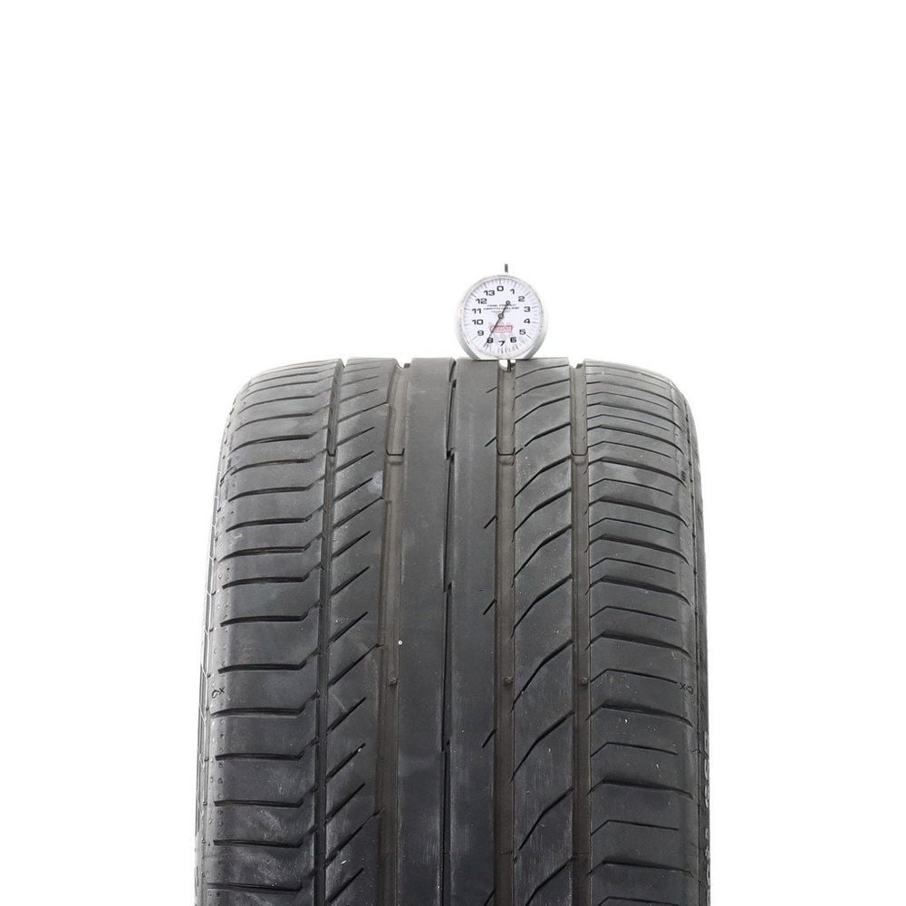 Set of (4) Used 255/35R19 Continental ContiSportContact 5 SSR MOE 96Y - 7.5-8/32 - Image 5