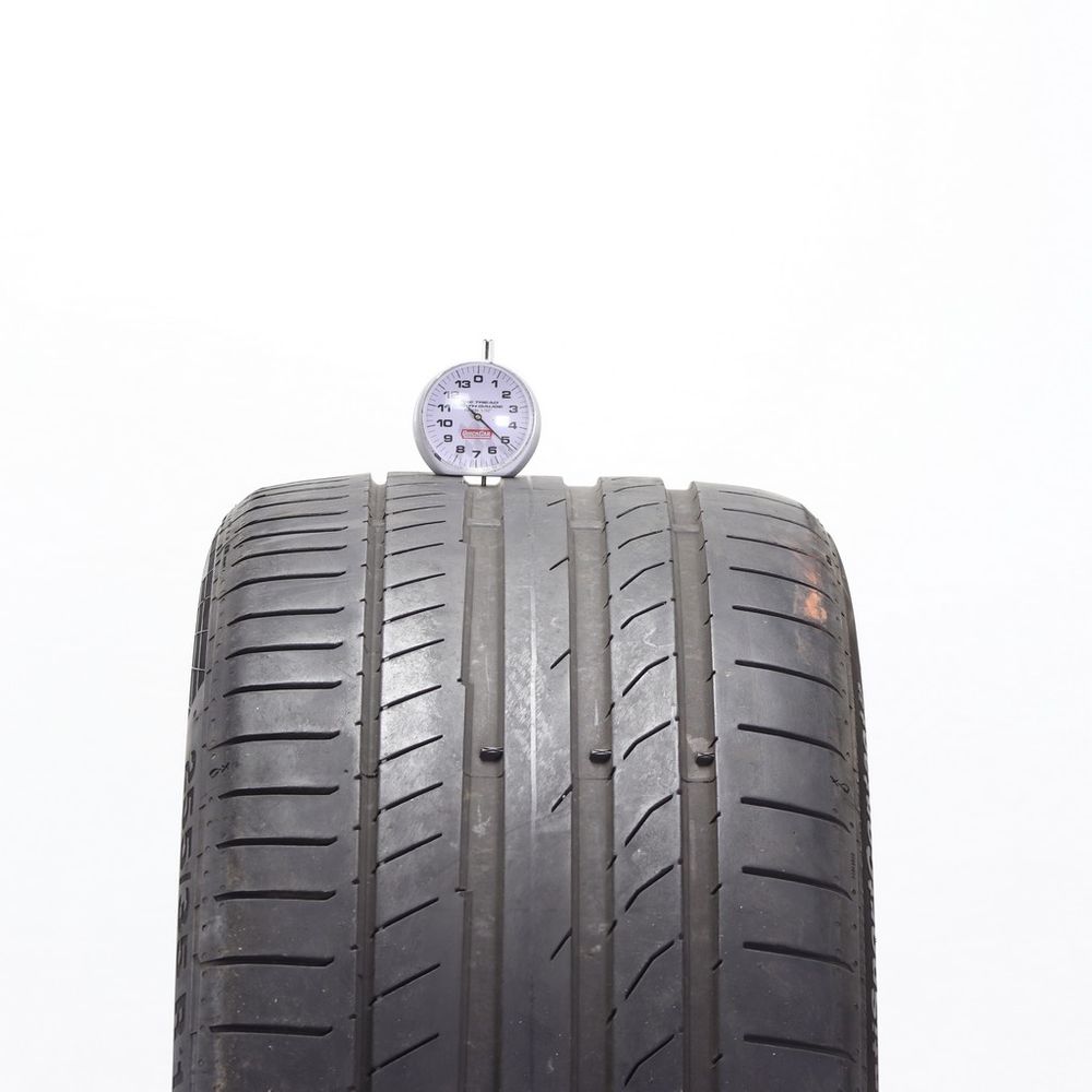 Used 255/35R19 Continental ContiSportContact 5P AO 96Y - 5/32 - Image 2