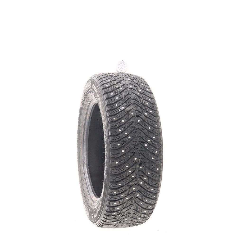 Set of (2) Used 205/65R16 Nokian Hakkapeliitta 8 Studded 99T - 8-8.5/32 - Image 4