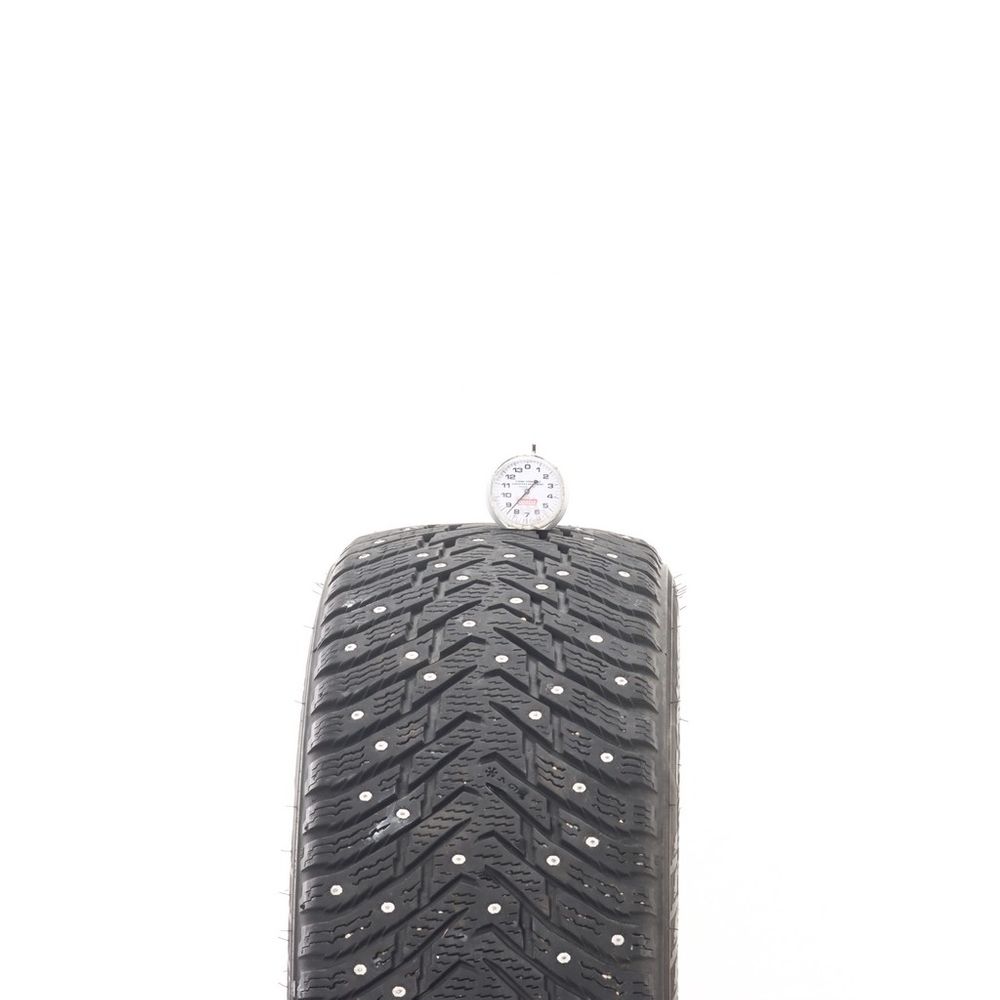 Set of (2) Used 205/65R16 Nokian Hakkapeliitta 8 Studded 99T - 8-8.5/32 - Image 5