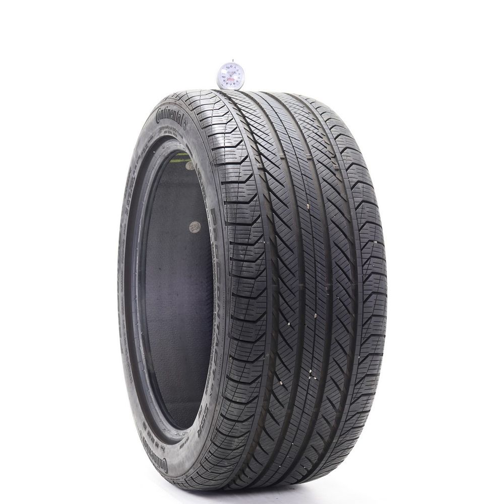 Set of (4) Used 275/40R19 Continental ProContact GX SSR MOE 101H - 8.5-9/32 - Image 1