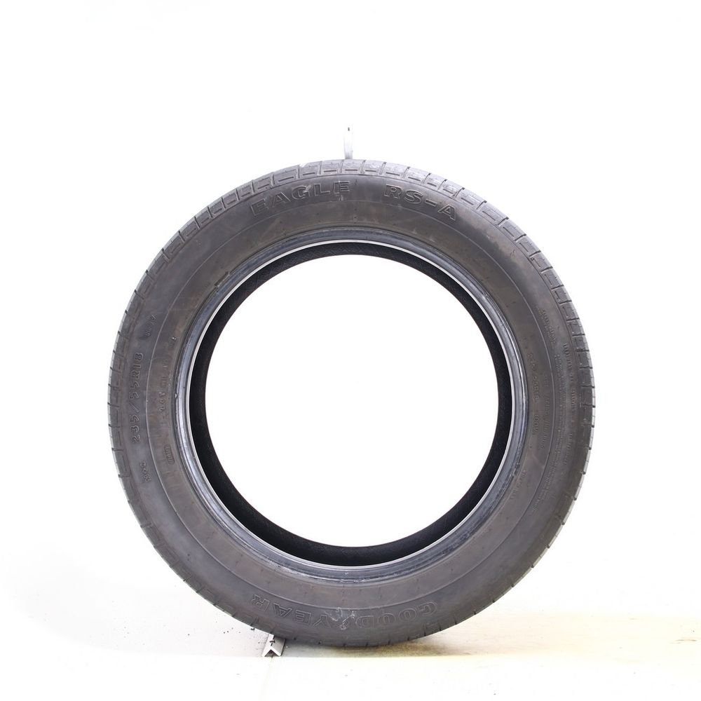 Set of (2) Used 235/55R18 Goodyear Eagle RS-A 100V - 5.5-6.5/32 - Image 6