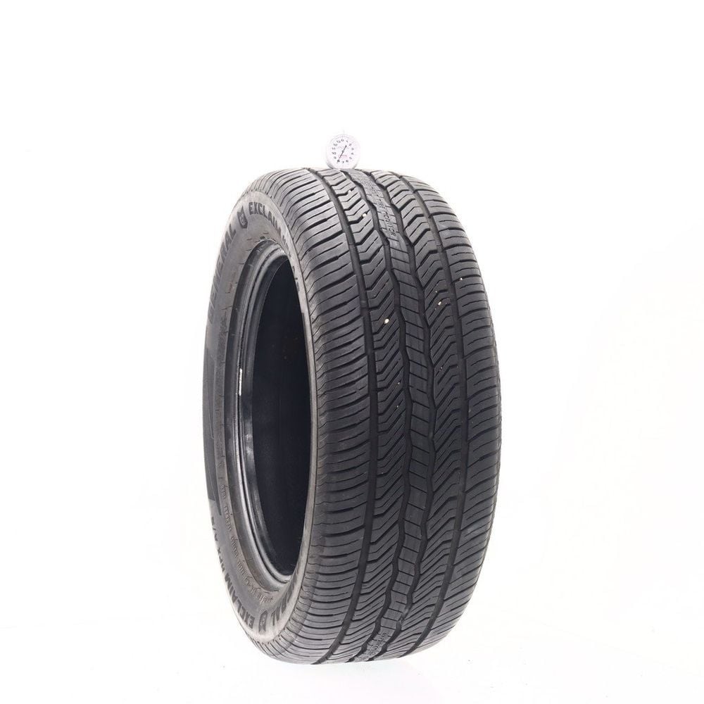 Set of (2) Used 235/55R17 General Exclaim HPX A/S 99W - 8-9/32 - Image 1
