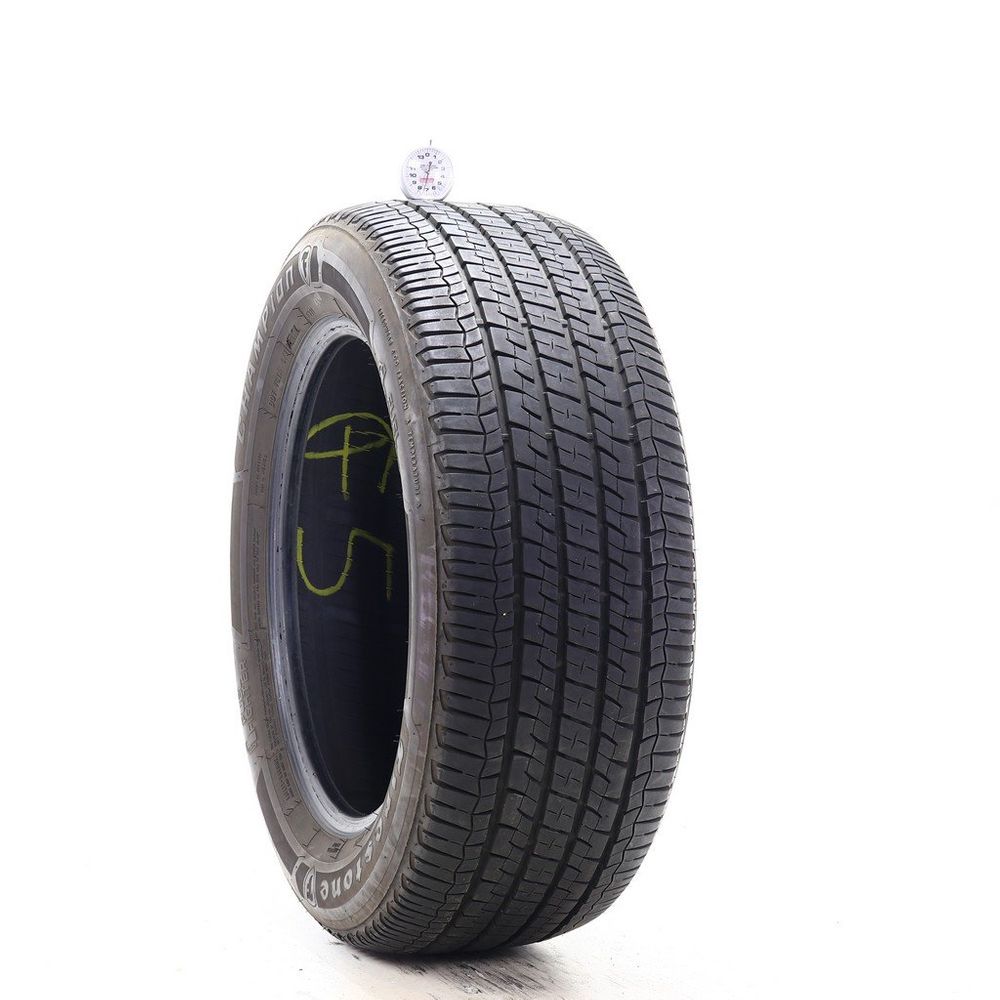 Set of (2) Used 235/55R17 Firestone Champion Fuel Fighter 99H - 7.5-9/32 - Image 1