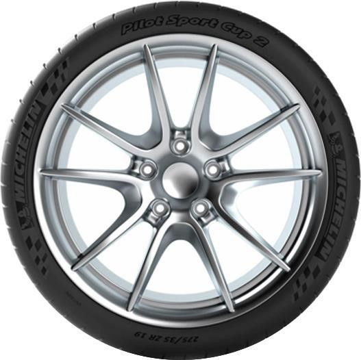 Set of (2) New P 275/35R19 Michelin Pilot Sport Cup 2 100Y - Image 2