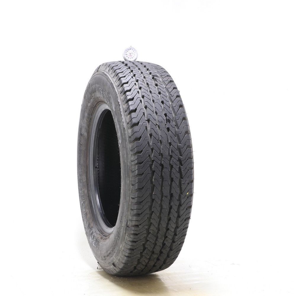 Set of (2) Used LT 225/75R16 Goodyear Wrangler HT 115/112Q E - 10-10.5/32 - Image 1