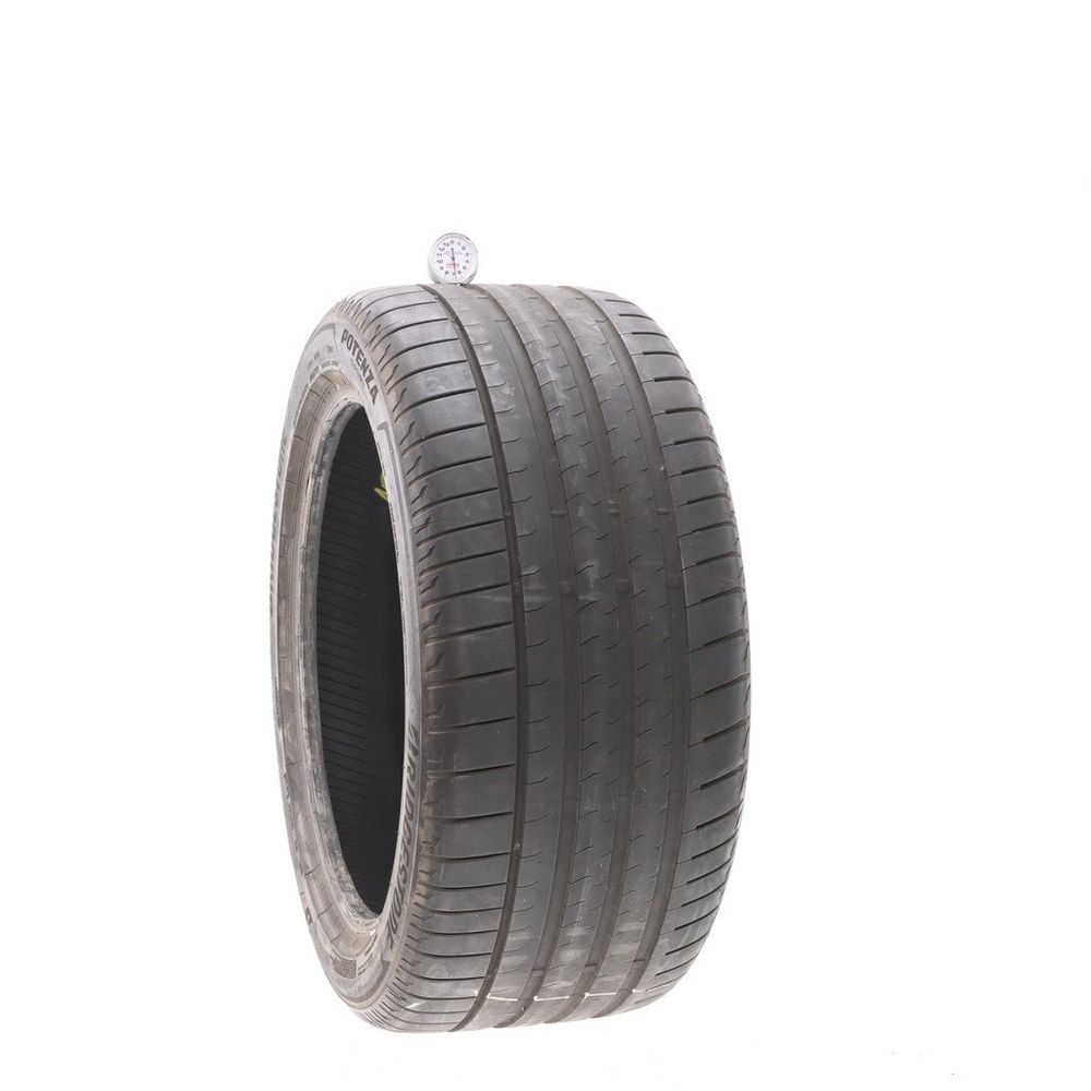 Set of (2) Used 285/40ZR19 Bridgestone Potenza Sport 107Y - 6.5/32 - Image 1