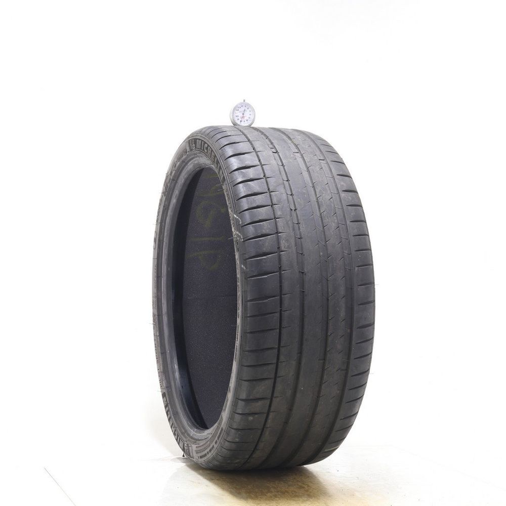 Set of (2) Used 245/35ZR21 Michelin Pilot Sport 4 S TO Acoustic 96Y - 6.5-8/32 - Image 4