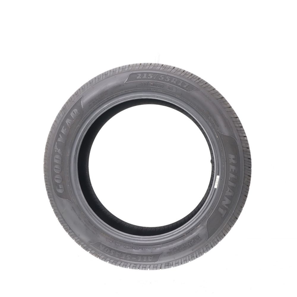 Used 215/55R17 Goodyear Reliant All-season 94V - 9.5/32 - Image 3