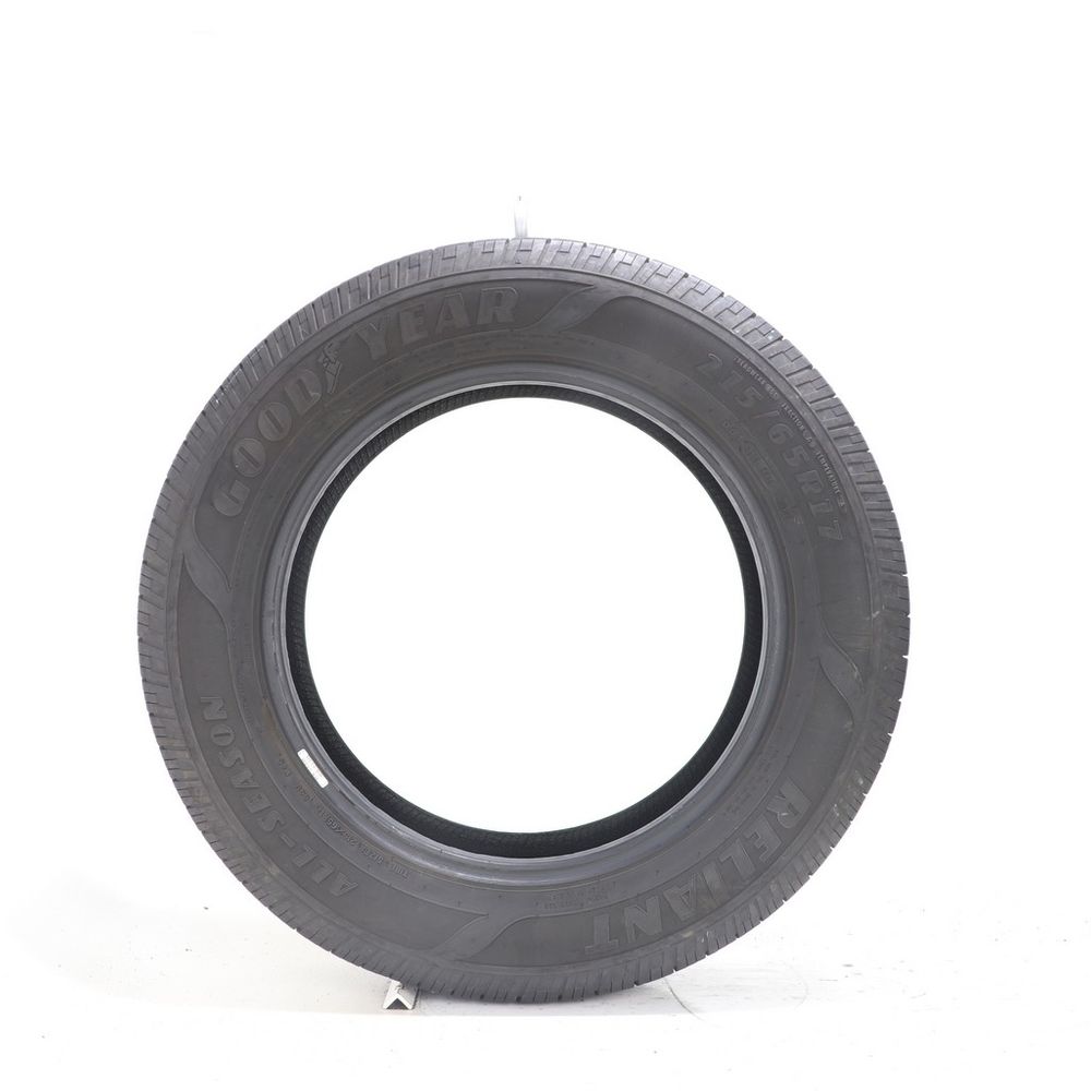 Set of (2) Used 215/65R17 Goodyear Reliant All-season 99V - 6-6.5/32 - Image 6