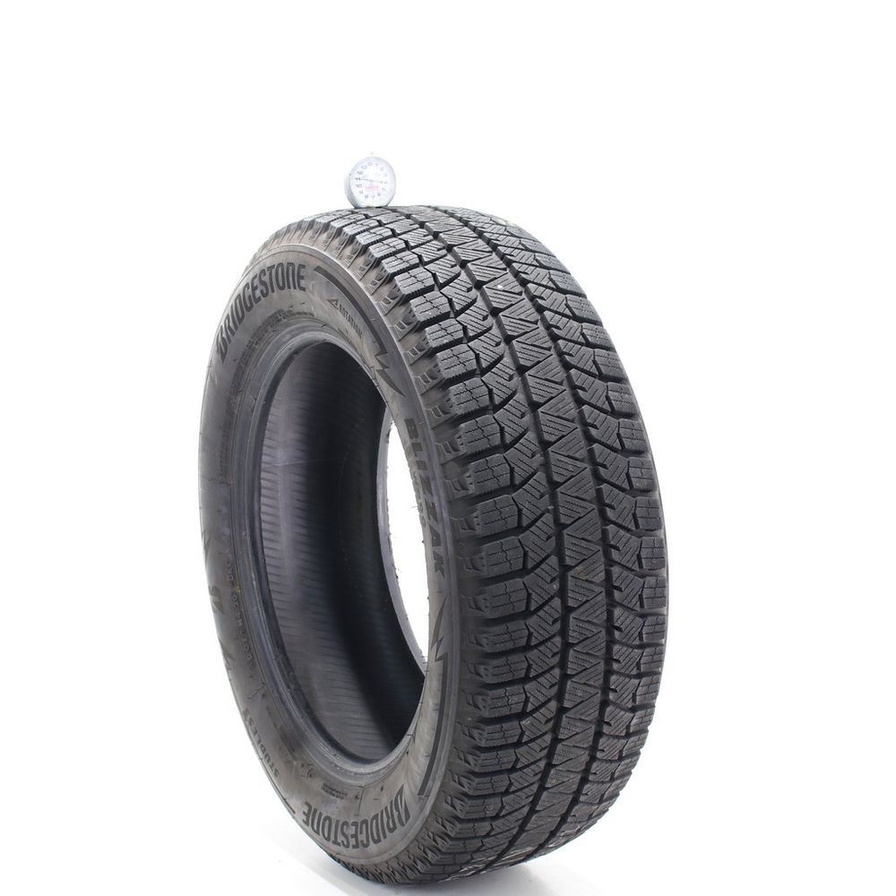 Set of (2) Used 205/60R16 Bridgestone Blizzak WS90 Studless 92H - 9.5-11/32 - Image 4