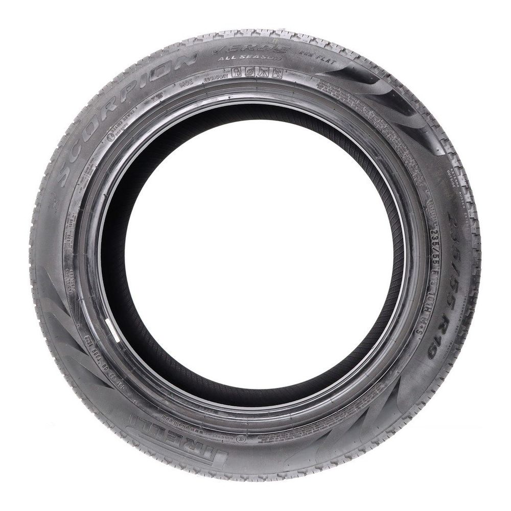 Set of (4) Used 235/55R19 Pirelli Scorpion Verde MOE Run Flat 101H - 7-8.5/32 - Image 3
