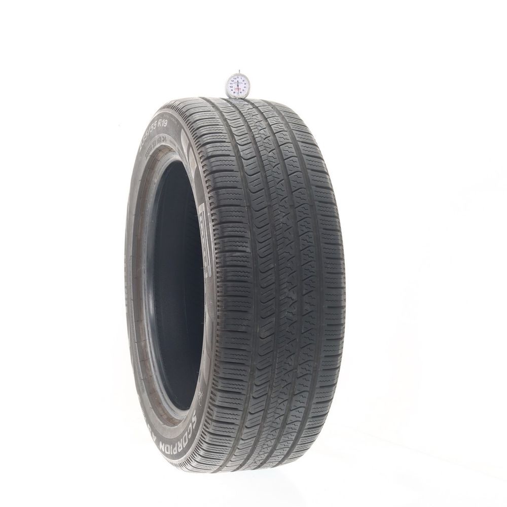 Set of (2) Used 235/55R19 Pirelli Scorpion AS Plus 3 105V - 6.5/32 - Image 1
