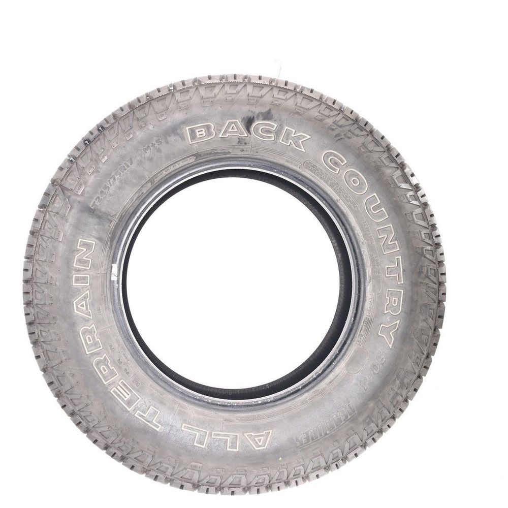 Set of (2) Used LT 245/75R17 DeanTires Back Country SQ-4 A/T 121/118S E - 9.5/32 - Image 3
