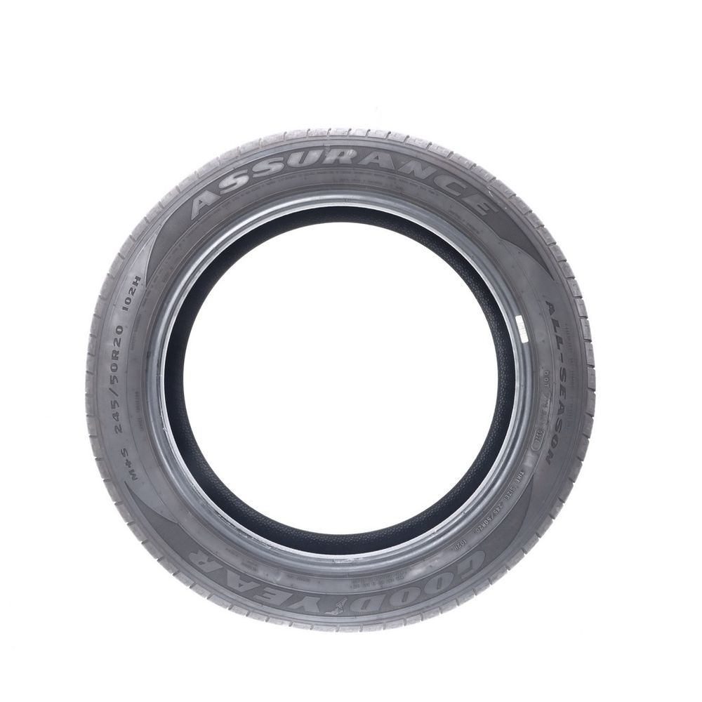 Set of (4) Used 245/50R20 Goodyear Assurance All-Season 102H - 5.5-6.5/32 - Image 3