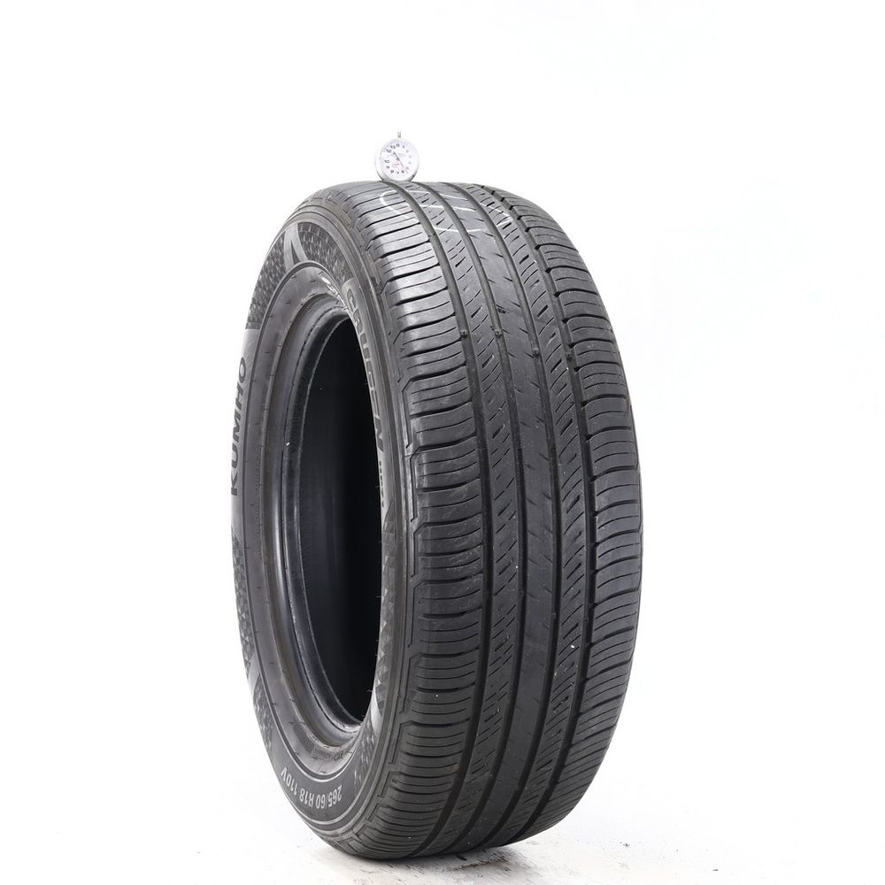 Set of (2) Used 265/60R18 Kumho Crugen HP71 110V - 5.5-7/32 - Image 1