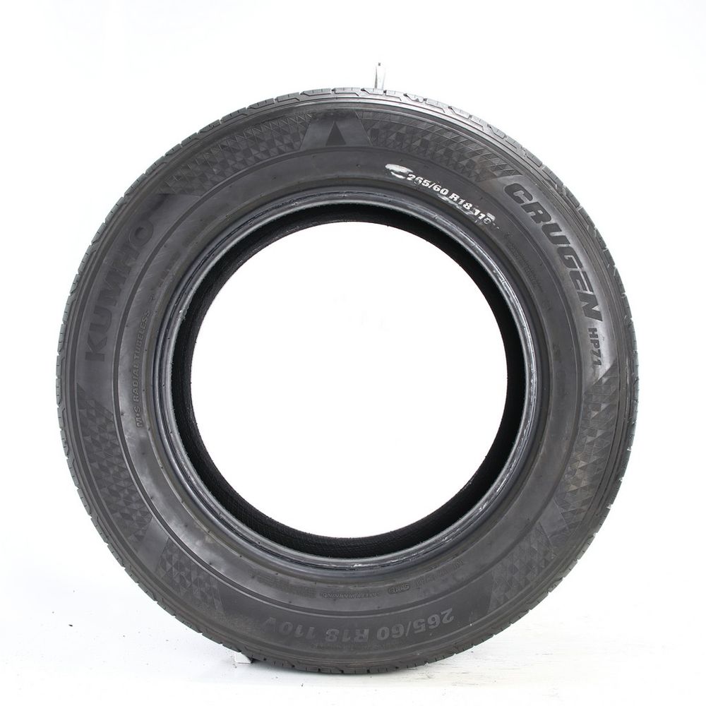 Set of (2) Used 265/60R18 Kumho Crugen HP71 110V - 5.5-7/32 - Image 3