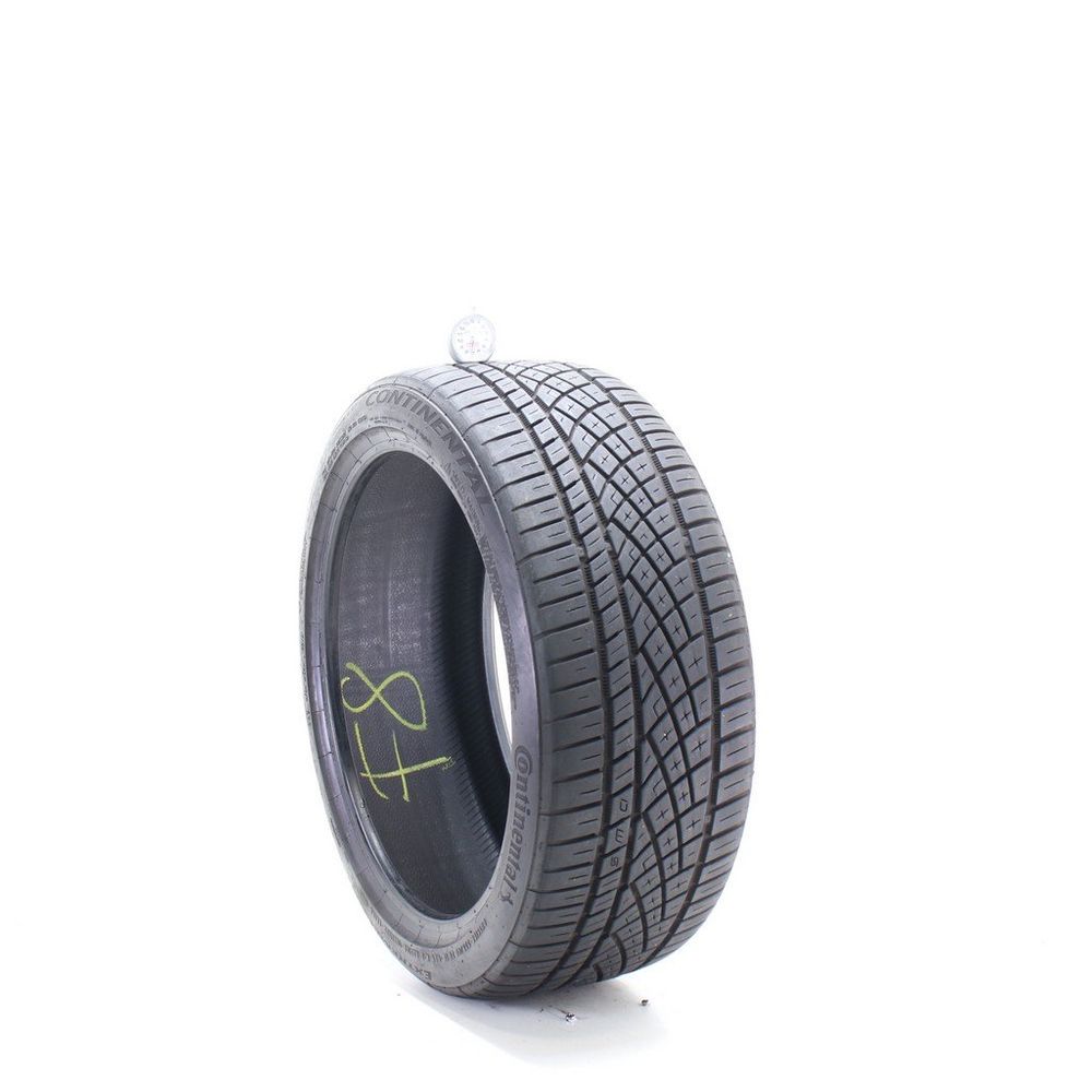 Set of (2) Used 225/40ZR18 Continental ExtremeContact DWS06 92Y - 7-8.5/32 - Image 1