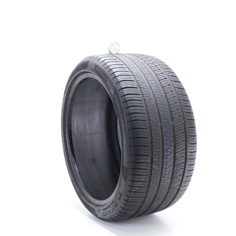Set of (2) Used 285/35R20 Pirelli P Zero MGT 100W - 5-5.5/32 - Image 1