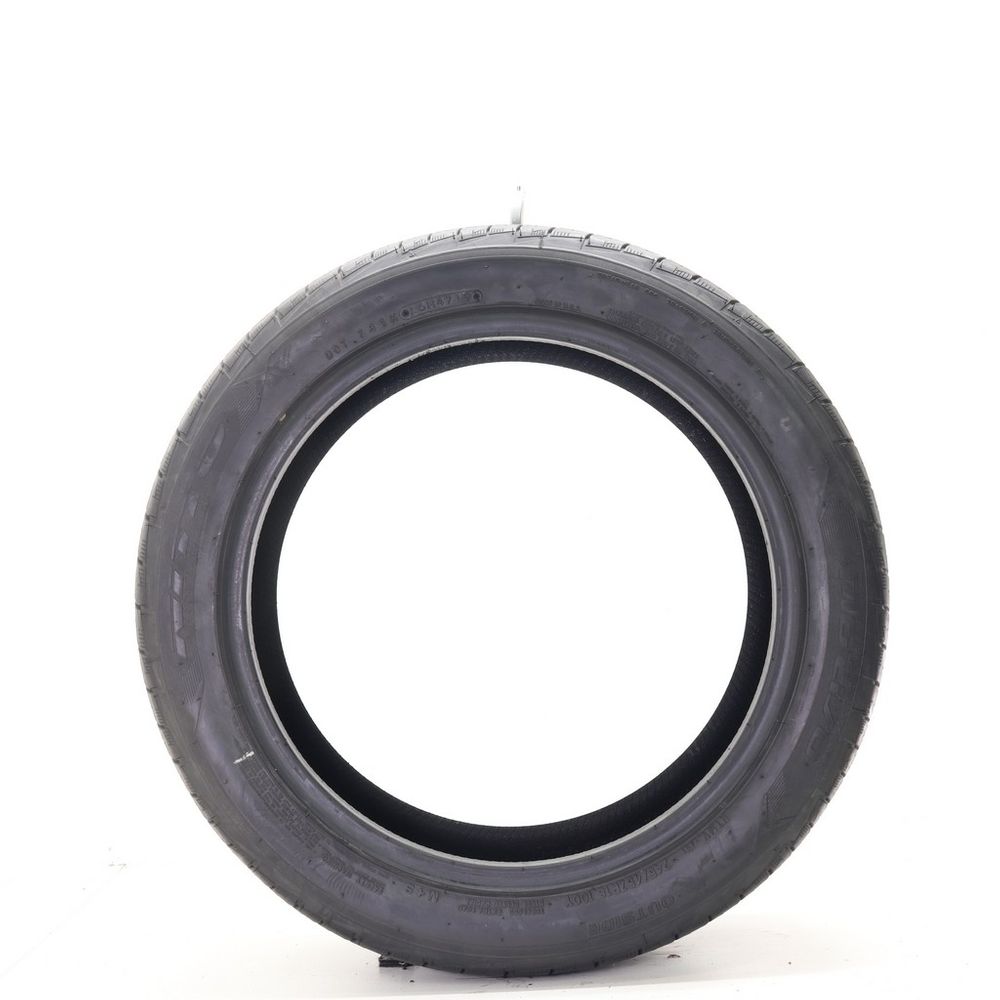 Set of (4) Used 245/45ZR18 Nitto Motivo 100Y - 7.5-8.5/32 - Image 3