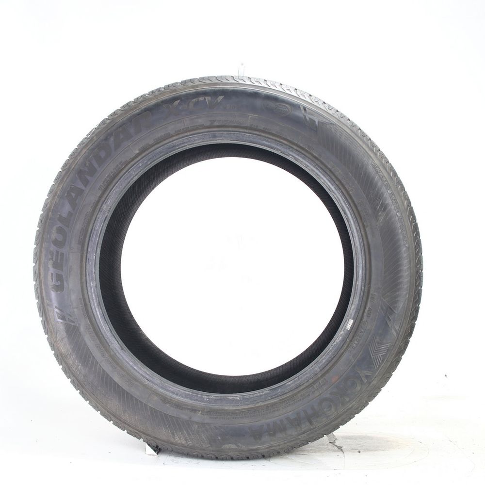 Set of (2) Used 255/55R19 Yokohama Geolandar X-CV G057 111W - 6-7/32 - Image 3