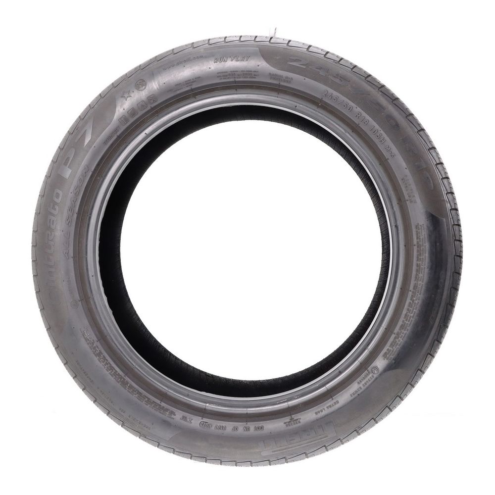 Set of (4) Used 245/50R19 Pirelli Cinturato P7 Run Flat 105H - 7/32 - Image 3