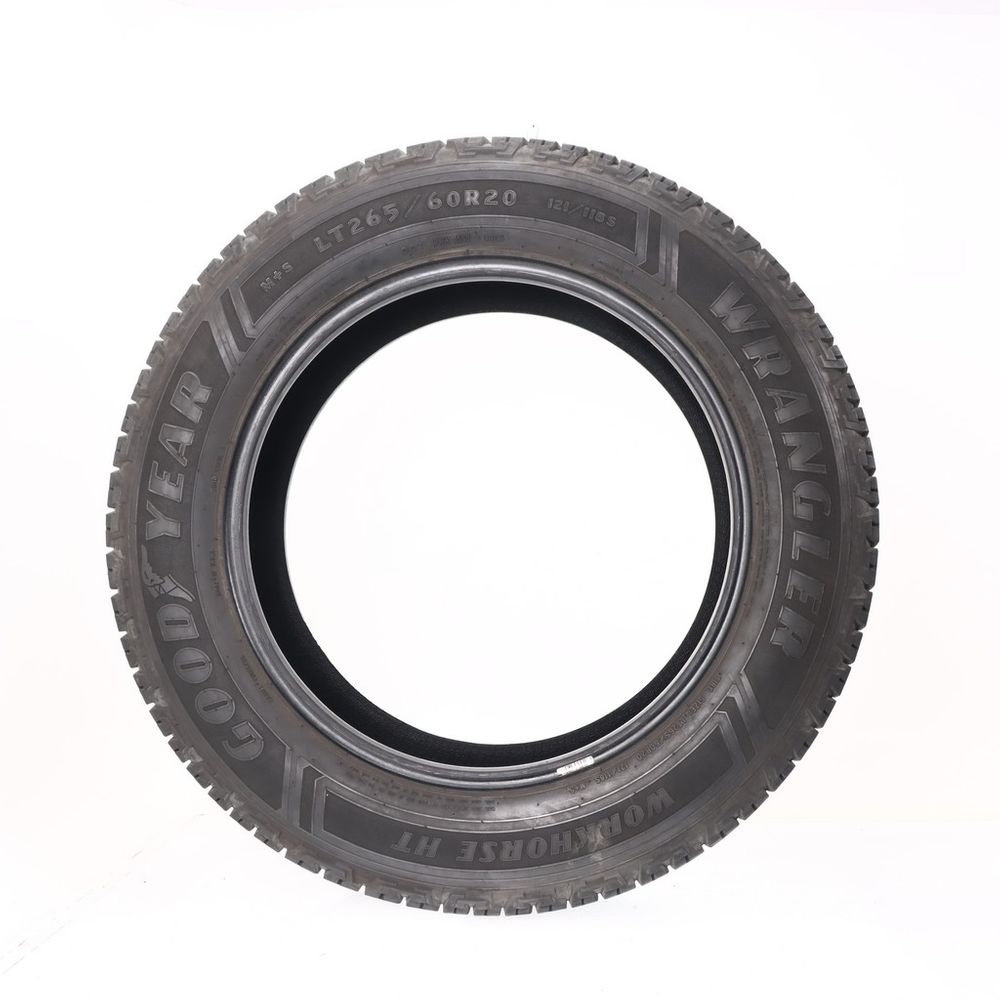 Set of (2) Used LT 265/60R20 Goodyear Wrangler Workhorse HT 121/118S E - 7.5-8/32 - Image 6