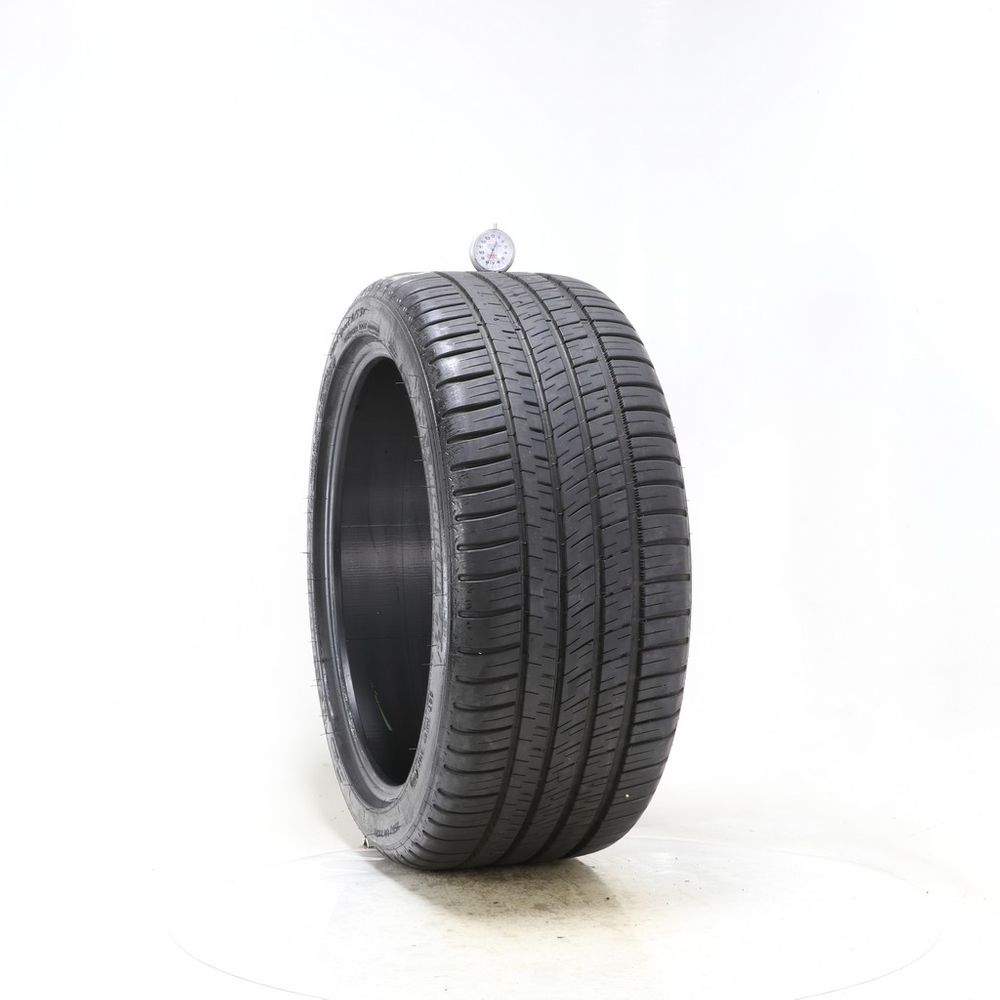 Set of (2) Used 255/40ZR19 Michelin Pilot Sport A/S 3 Plus 100Y - 7.5-8 ...
