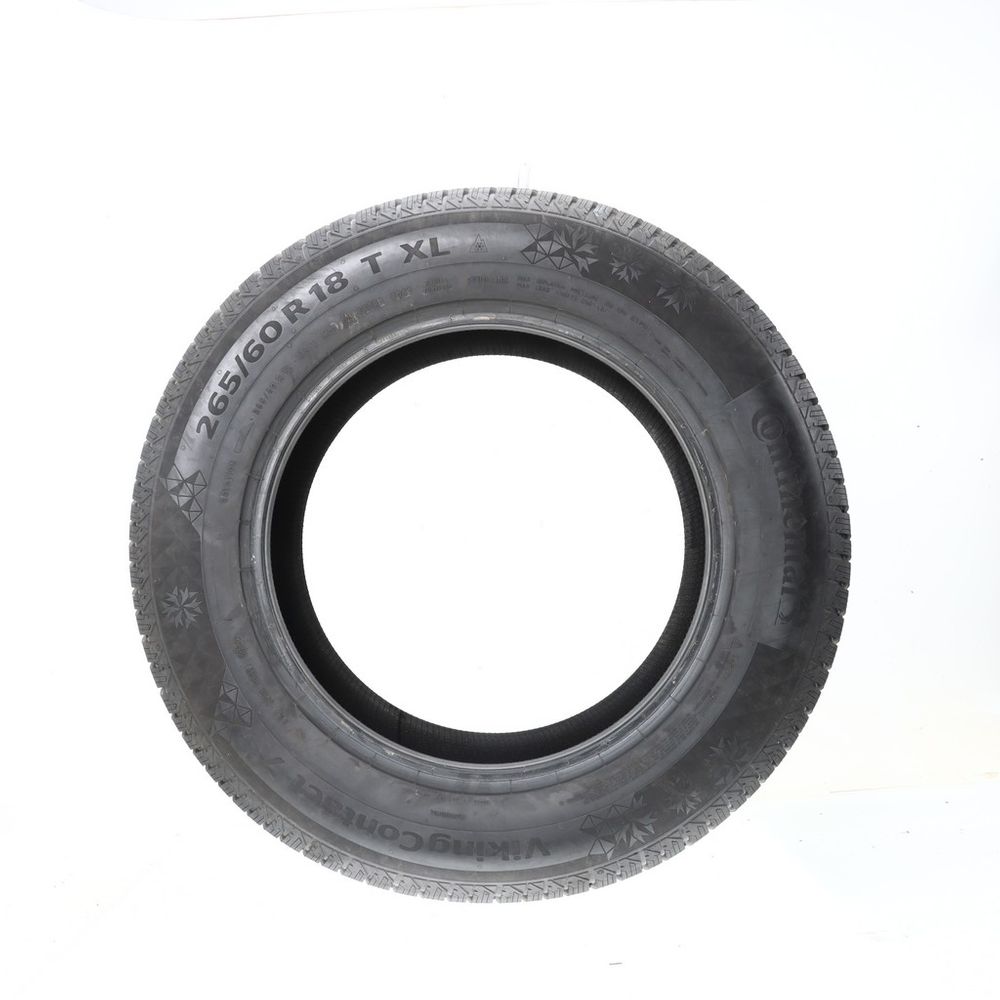 Set of (2) Used 265/60R18 Continental VikingContact 7 114T - 9.5-10/32 - Image 6
