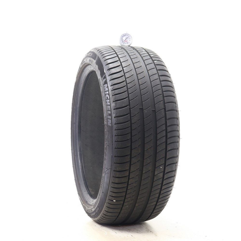 Set of (2) Used 245/40R19 Michelin Primacy 3 ZP MOE 98Y - 8-8.5/32 - Image 4