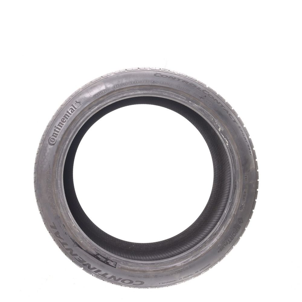 Set of (2) Used 265/35ZR19 Continental ControlContact Sport SRS Plus 98Y - 6.5-7/32 - Image 3