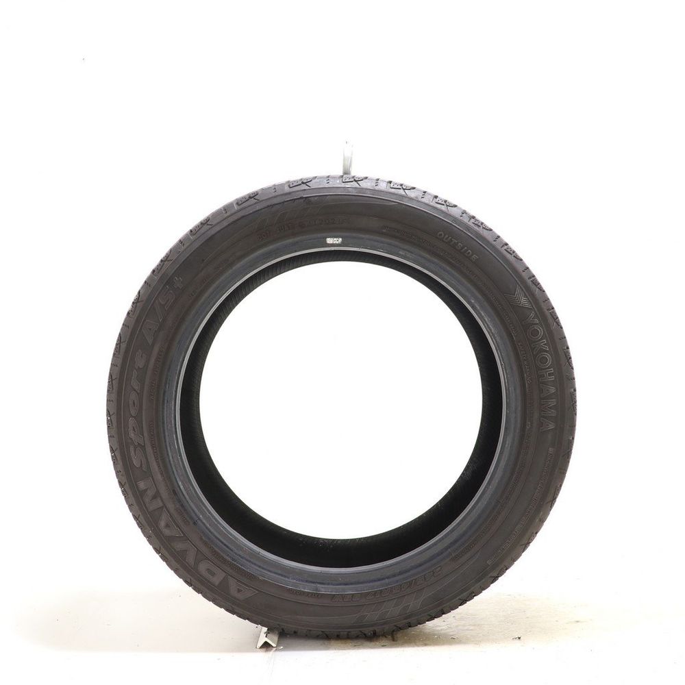 Set of (2) Used 245/45R17 Yokohama Advan Sport A/S Plus 99W - 8.5-9/32 - Image 6