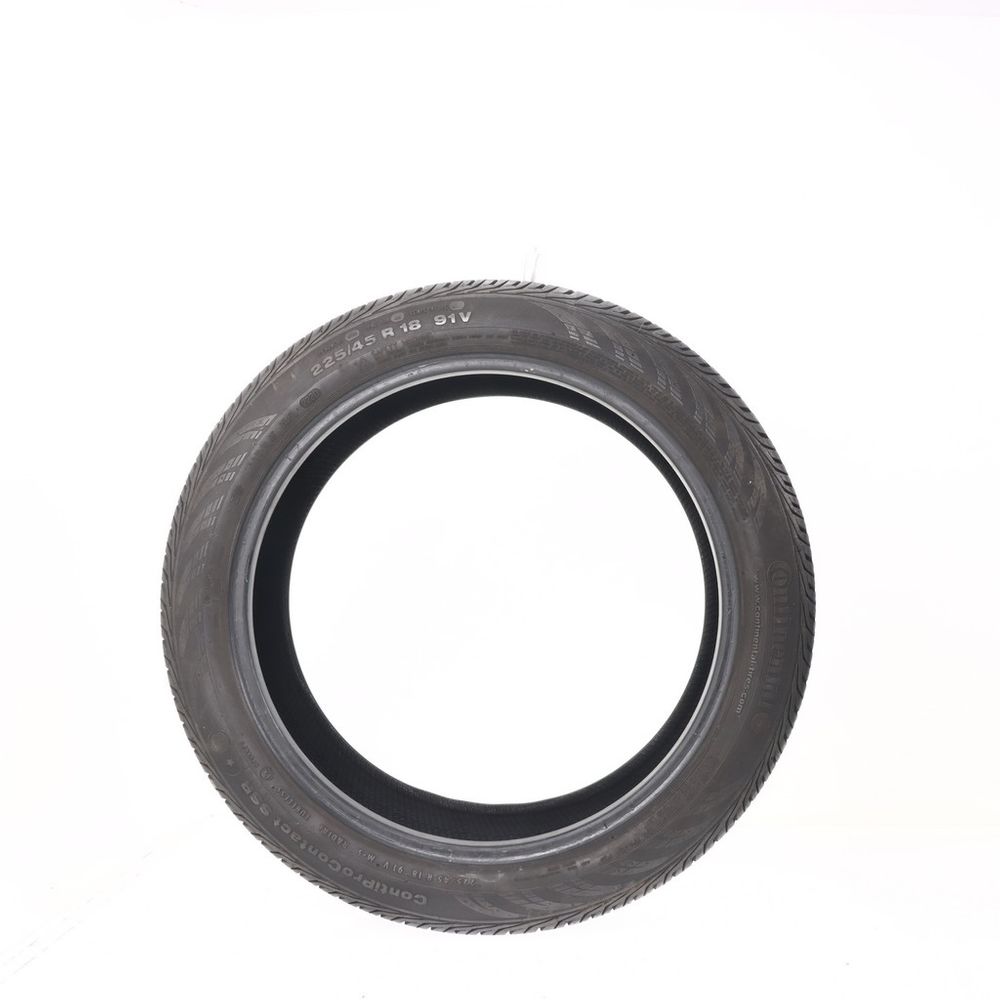 Set of (2) Used 225/45R18 Continental ContiProContact SSR 91V - 6-6.5/32 - Image 3