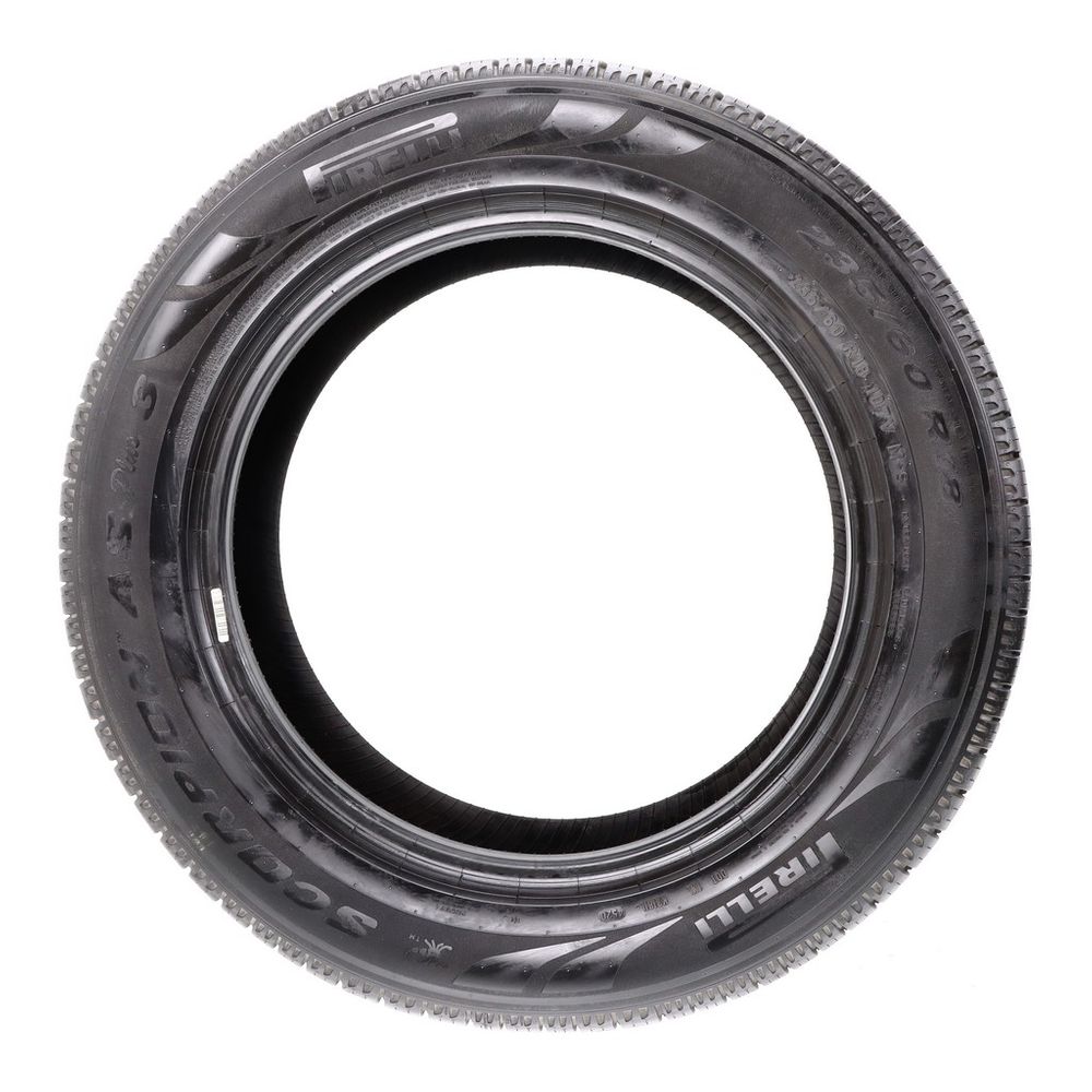 Set of (2) Used 235/60R18 Pirelli Scorpion AS Plus 3 107V - 8-9/32 - Image 3