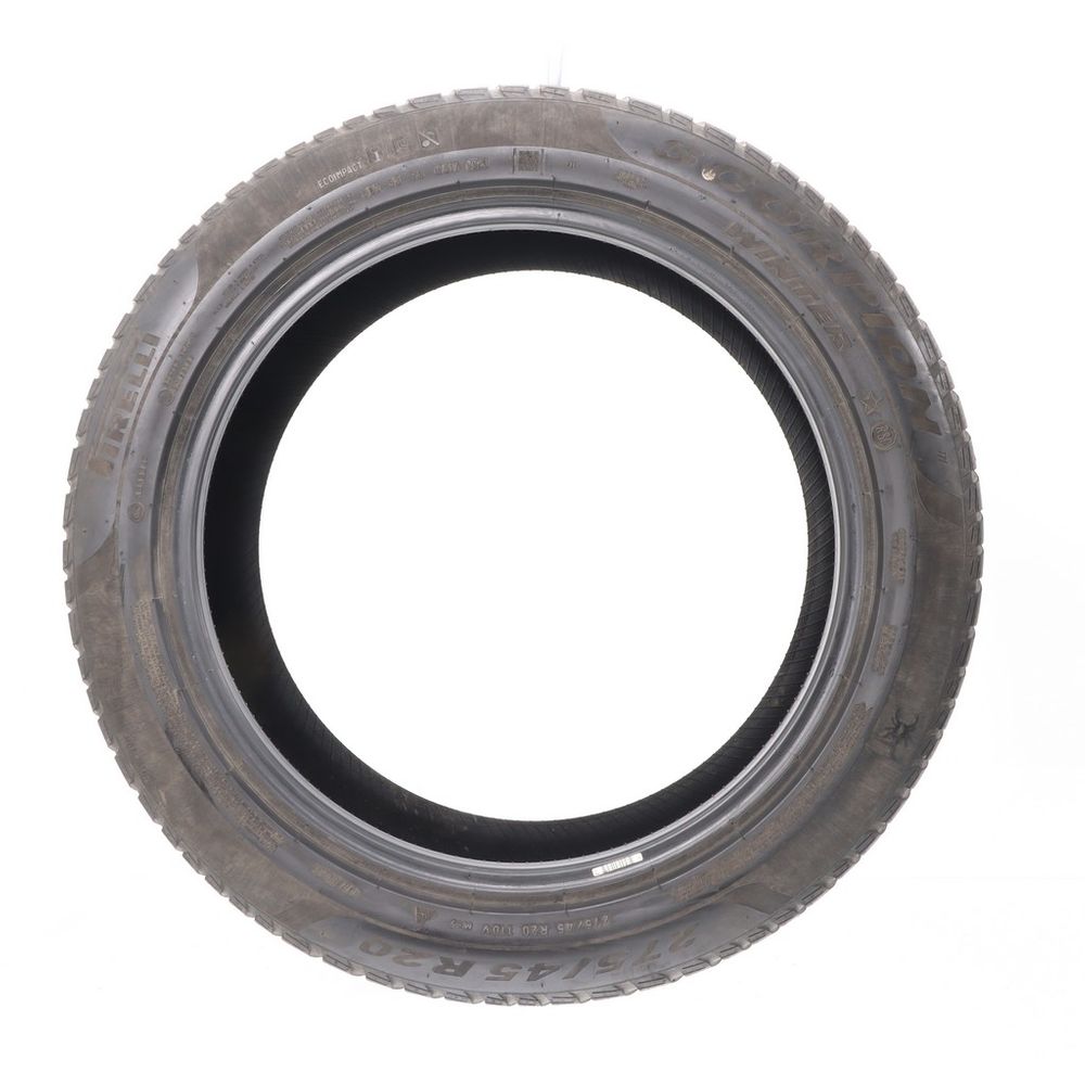 Set of (2) Used 275/45R20 Pirelli Scorpion Winter Run Flat 110V - 6-6.5/32 - Image 3