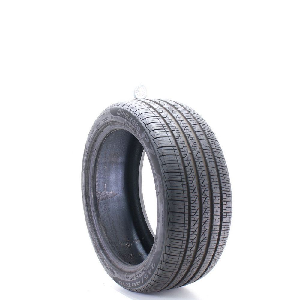 Set of (2) Used 245/40R18 Pirelli Cinturato P7 AO 97H - 9.5-10.5/32 - Image 4