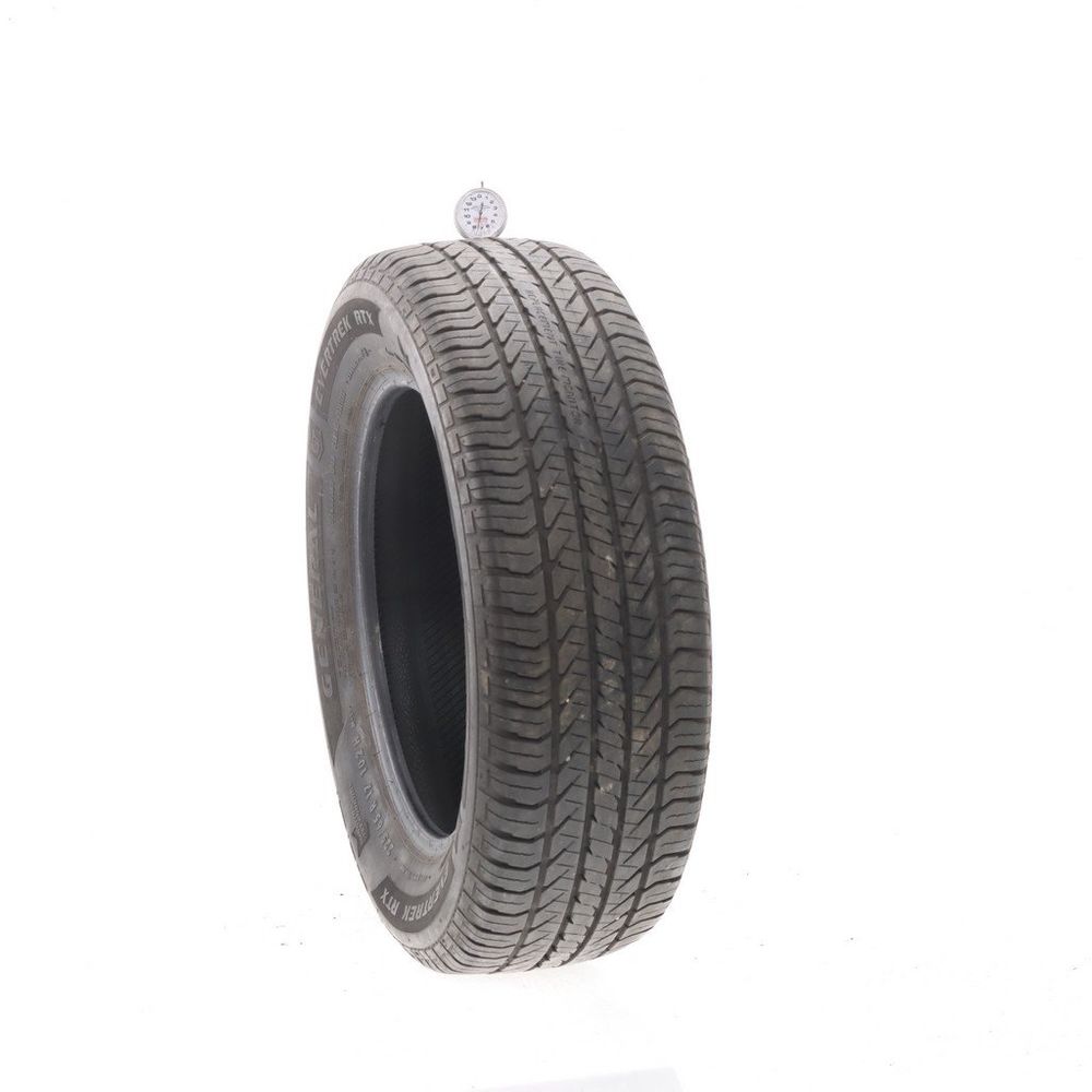 Set of (2) Used 225/65R17 General Evertrek RTX 102H - 7.5-9/32 - Image 1
