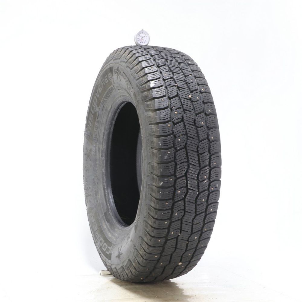 Used LT 245/75R16 Cooper Discoverer Snow Claw Studded 120/116R E - 9/32 - Image 1
