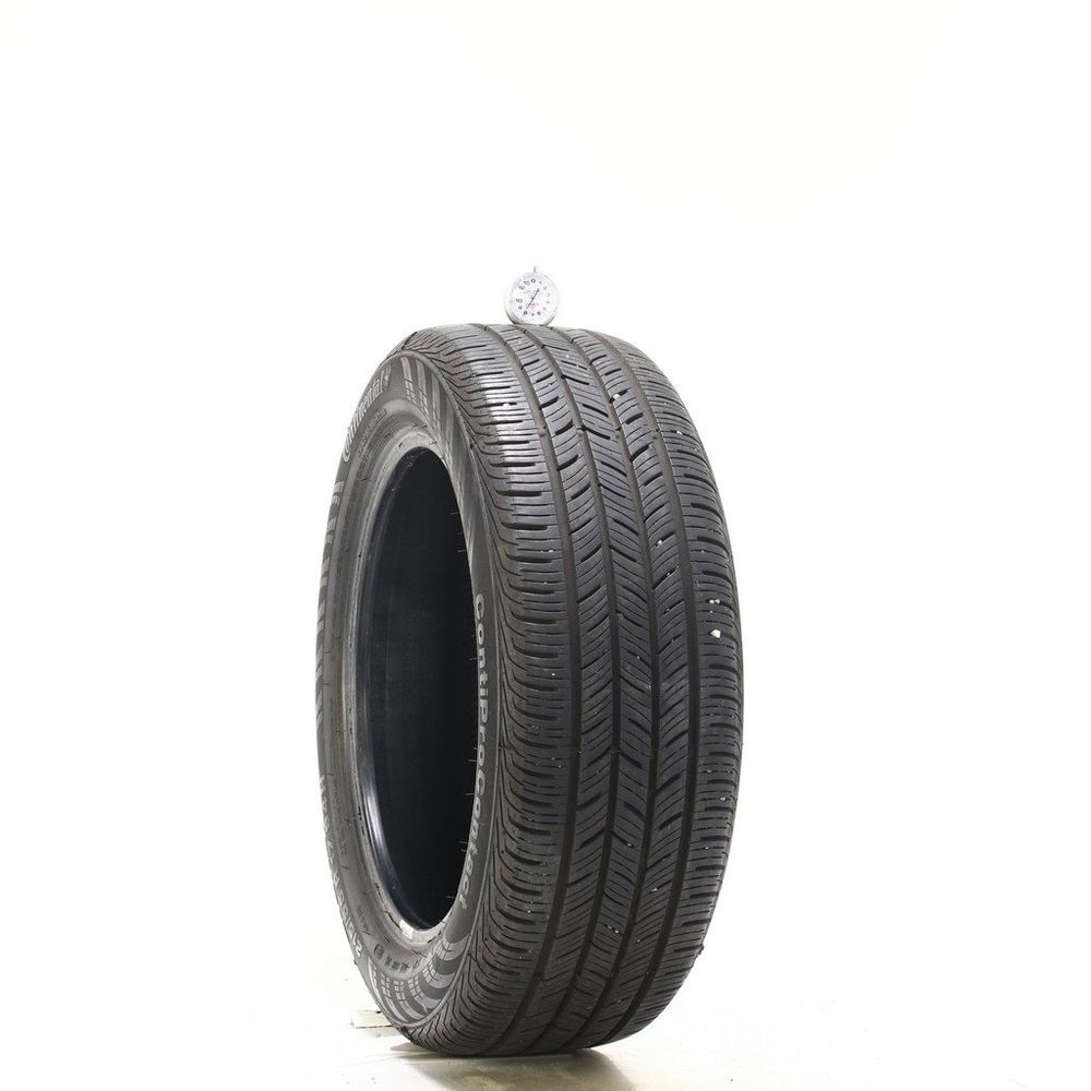 Set of (2) Used 215/55R17 Continental ContiProContact 94H - 8-9/32 - Image 1