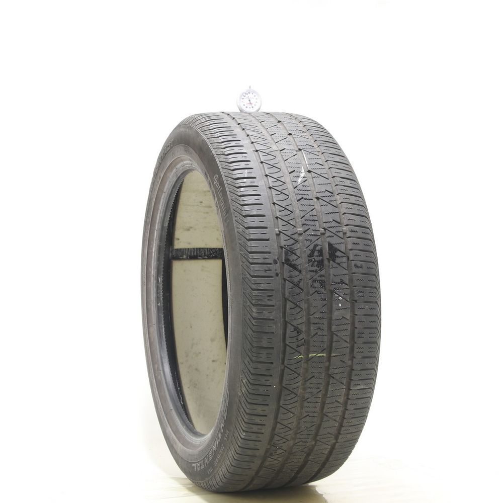 Set of (2) Used 265/45R21 Continental CrossContact LX Sport AO ContiSilent 108H - 6/32 - Image 1