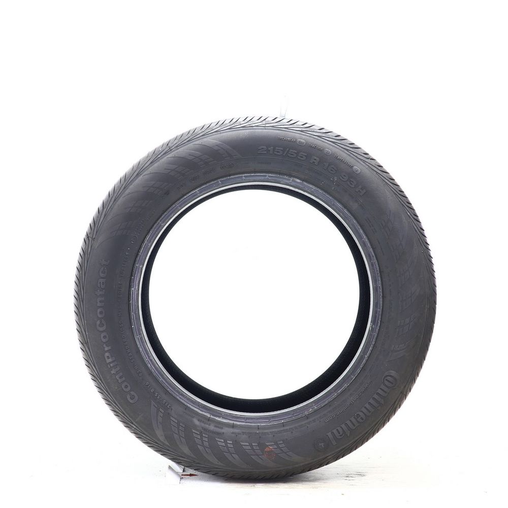 Used 215/55R16 Continental ContiProContact 93H - 9/32 - Image 3