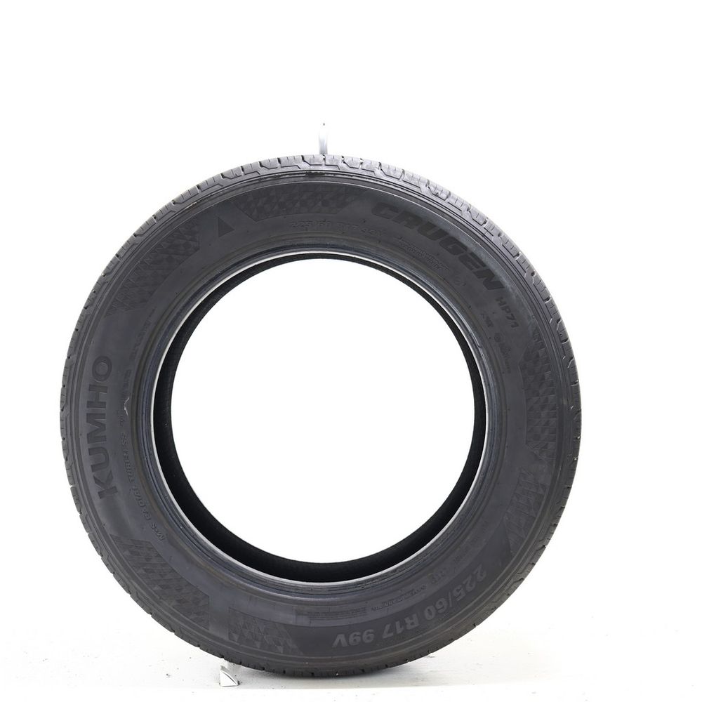 Set of (2) Used 225/60R17 Kumho Crugen HP71 99V - 8-8.5/32 - Image 3