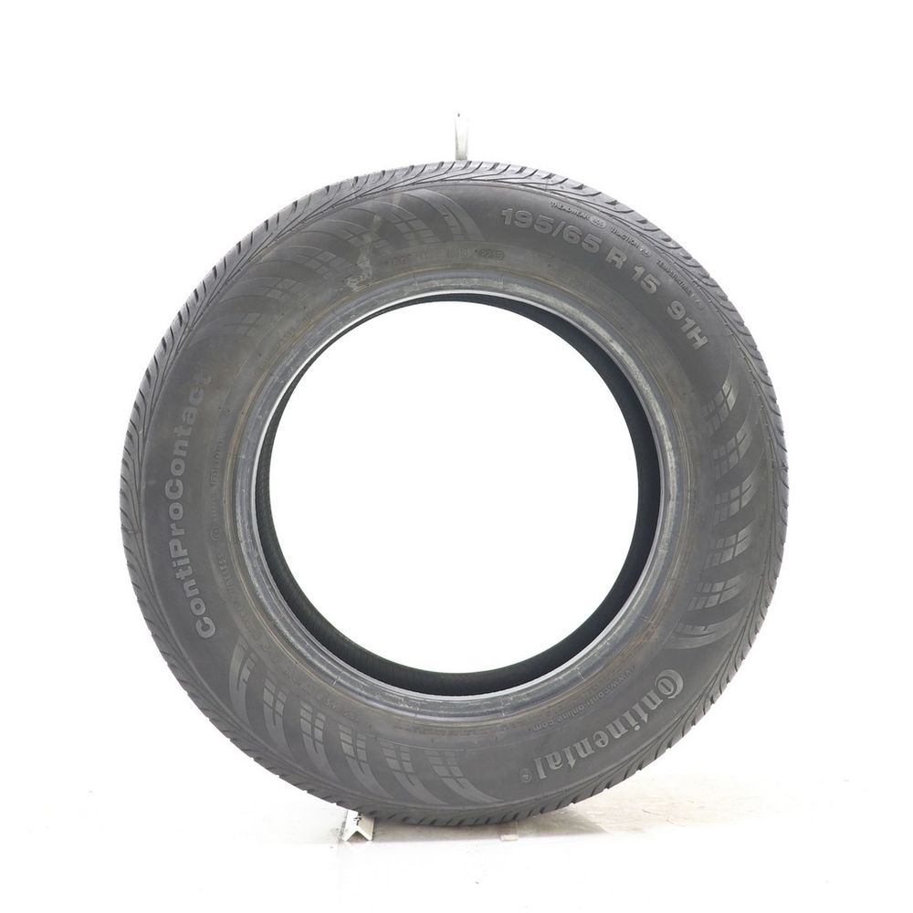 Set of (2) Used 195/65R15 Continental ContiProContact 91H - 8.5/32 - Image 3