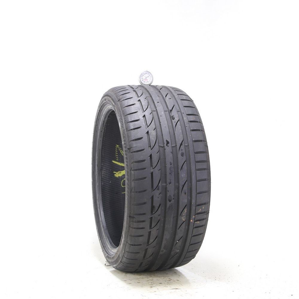 Set of (2) Used 255/35R19 Bridgestone Potenza S001 96Y - 7.5-9/32 - Image 4