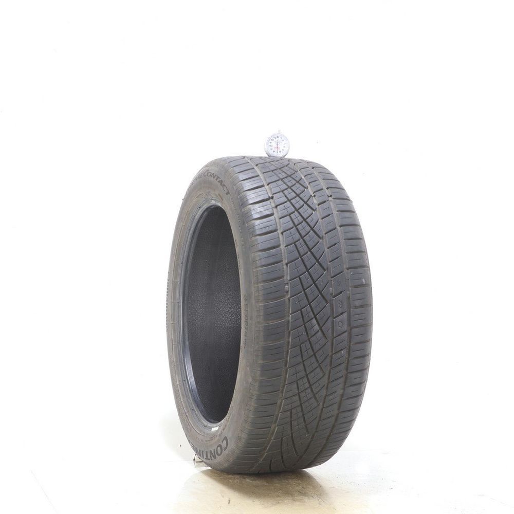 Set of (2) Used 235/45ZR17 Continental ExtremeContact DWS06 Plus 94W - 7-8/32 - Image 1