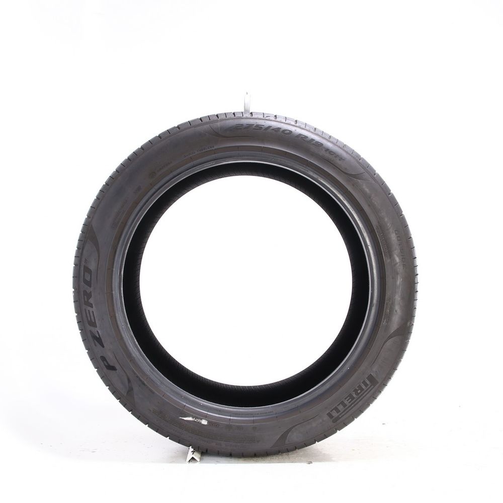 Set of (2) Used 275/40R19 Pirelli P Zero PZ4 101Y - 7/32 - Image 3