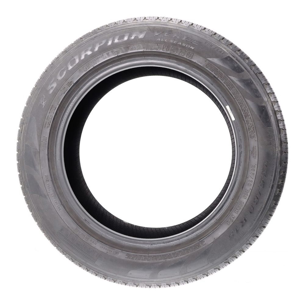 Set of (2) Used 235/60R18 Pirelli Scorpion Verde MOE Run Flat 103H - 6.5-7.5/32 - Image 3
