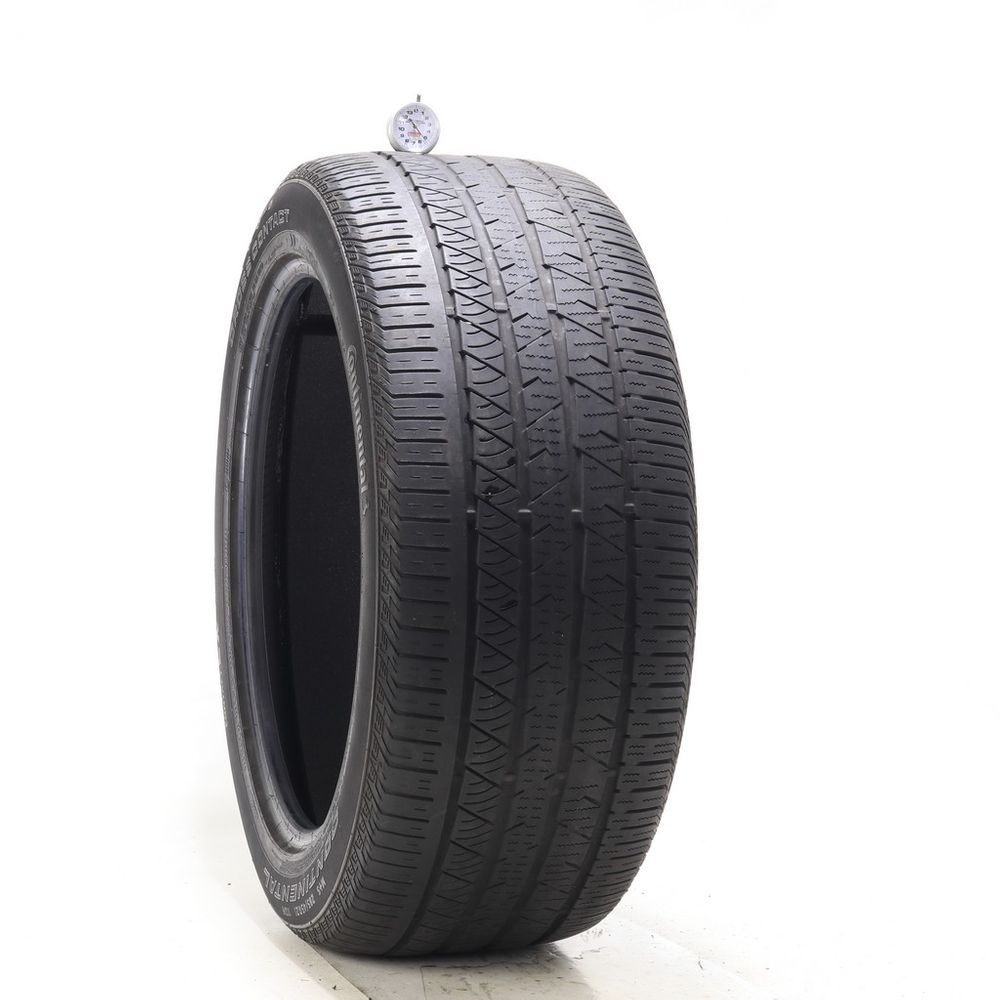 Set of (4) Used 285/45R21 Continental CrossContact LX Sport AO ContiSilent 113H - 5-6.5/32 - Image 1