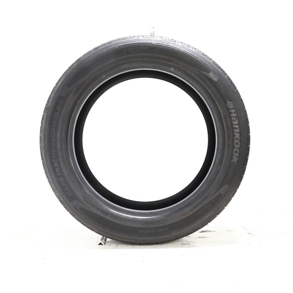 Set of (2) Used 235/55R19 Hankook Mavis Traction Control 4Season 105V - 7-8/32 - Image 3