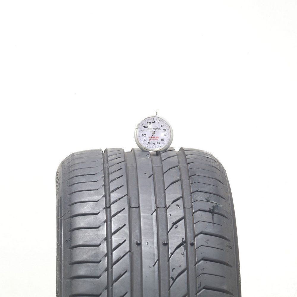 Set of (2) Used 225/40R19 Continental ContiSportContact 5 SSR 89Y - 8-8.5/32 - Image 2
